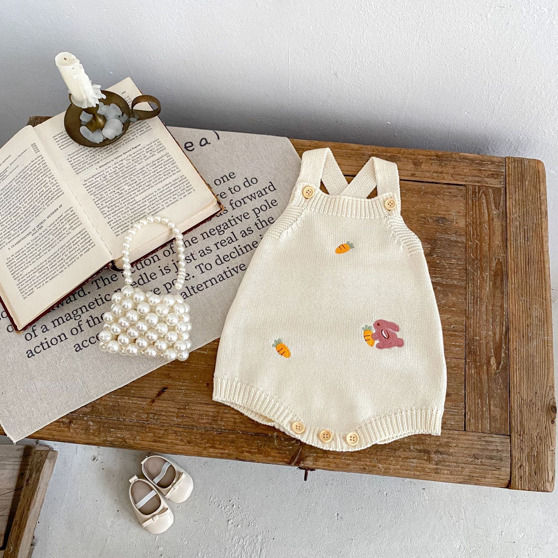 Discover the Charm of Our Embroidery Knitted Jacket for Your Little One!